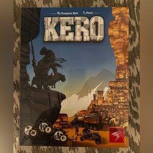 SEALED Kero Board Game - dice - two tanker timers -30 mins - Kerosene